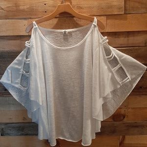 ROXY FLOWY CUT OUT TOP